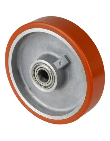 Bild Rad B90, Ø 125 orange Achs Ø 15, 250kg-0