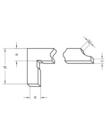 Bild Tiefenmessschieber mit abgesetztem Messs tift 1/20 200x100mm HP PREISSER-1