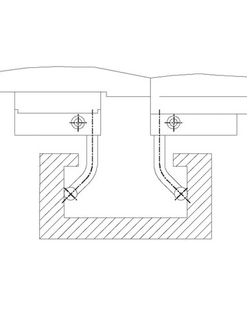 Bild Messeinsatz Paar 11x41mm gekröpft HP - PREISSER-1