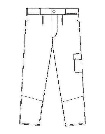 Bild Bundhose Weld Shield, Gr. 48,kornblau/sch warz - PLANAM-10