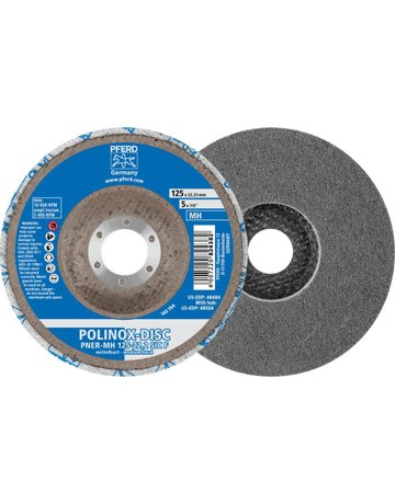 Bild Schleifrad POLINOX 125mm mittelhart Pfer d-0