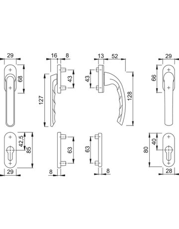 Bild Garnitur 099KH/66N/U26/0710 F8707 N12A8504 7 PZ 63-68 - HOPPE-2