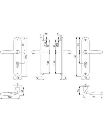 Bild SI-GRT Schild F77R M151/361A/360,10/92PZ - HOPPE-2