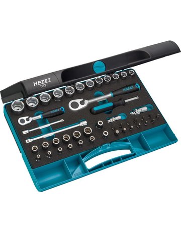 Bild Steckschlüssel-Garnitur 1/4""+3/8"" 882 46-teilig Hazet-0