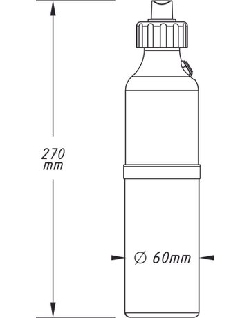 Bild Sprühflasche wiederaufladbar Nenninhalt 200ml Hazet-2