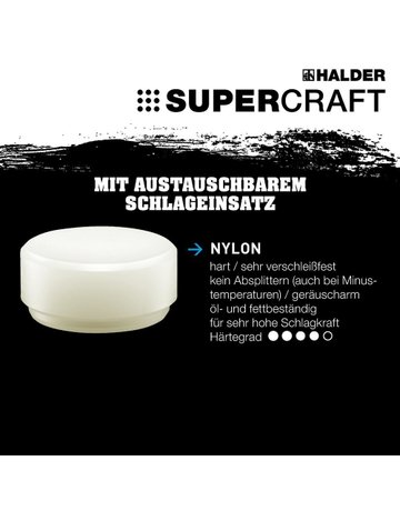 Bild Schonhammer SUPERCRAFT 30mm rostfrei Halder-1