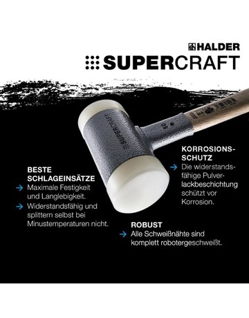 Bild Schonhammer SUPERCRAFT 30mm rostfrei Halder-5