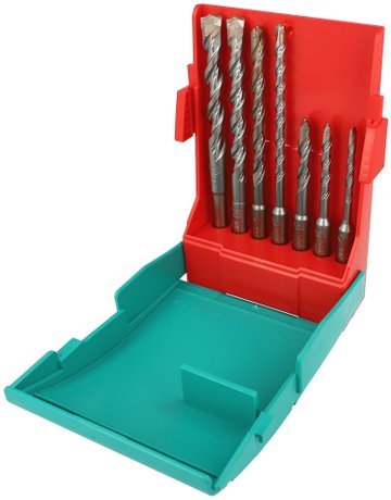 Bild Hammerbohrer-Satz SDS-plus Bionic Pro 7- teilig heller-2