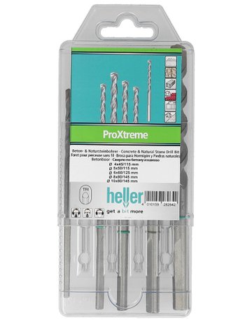Bild Betonbohrer-Satz ProXtreme 4/5/6/8/10mm heller-0