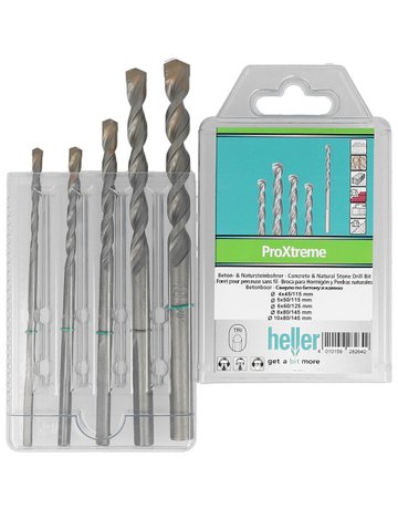 Bild Betonbohrer-Satz ProXtreme 4/5/6/8/10mm heller-2
