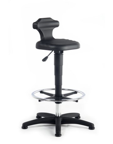 Bild Bimos Sitz-Steh-Stuhl 9419-2000 Flex 3 S itzhöhe 510-780 mm mit Gleiter /Fußring-0