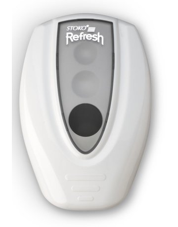 Bild Toilet Seat Cleaner weiß Kunststoffwandspender für 500 ml WC-Cleaner Dispenser L - REFRESH-1