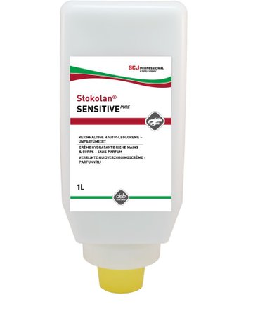 Bild Stokolan Sensitive PURE Hautpflegecreme 1.000 ml Softflasche empfindliche Haut-0