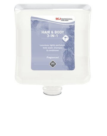 Bild HAIR & BODY 3-IN-1 Duschcreme, Shampoo 2 l Kartusche - Stoko-0