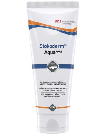 Bild Stokoderm AQUA PURE Spezial-Hautschutzcr eme 100 ml Tube-0