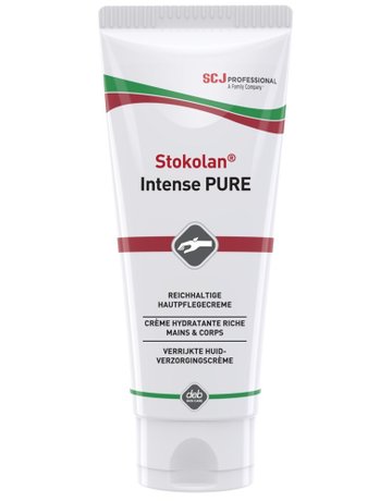 Bild Stokolan Intense PURE Hautpflegecreme intensiv 100 ml Tube sehr trockene strap.-0