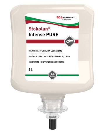 Bild Stokolan Intense PURE Hautpflegecreme intensiv 1 l Kartusche sehr trockene strap-0