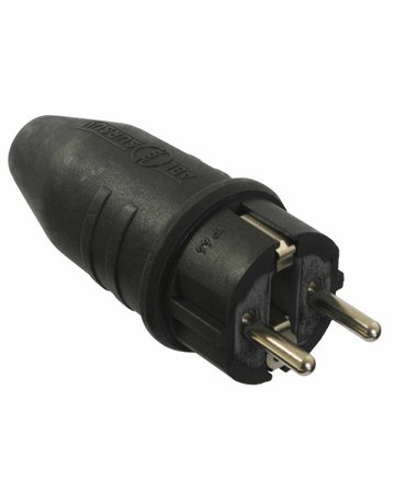 Bild Vollgummi-Stecker 230V / 10/16A - as Schwabe TechnikProdukte-0