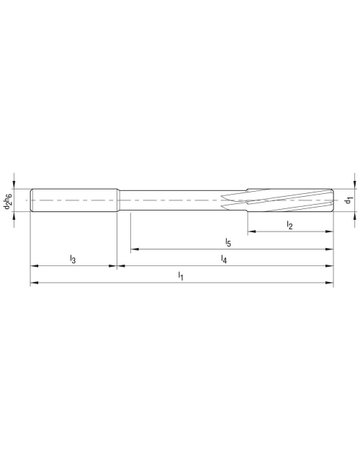 Bild mit Reibahle NC WN HSSE 9,30mm Beck-2