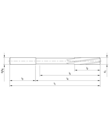 Bild mit Reibahle NC WN VHM 2,03mm Beck-2