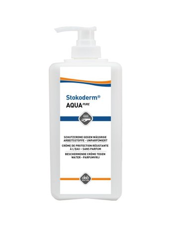 Bild Stokoderm AQUA PURE Spezial-Hautschutzcr eme 500 ml Pumpflasche-0