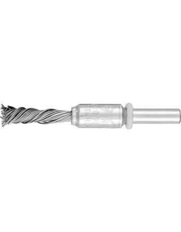 Bild Pinselbürste Stahldr. 6mm 10x25x0,5 mm g ez. Pferd-0