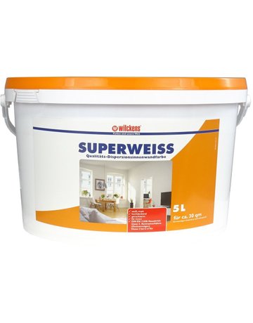 Bild Dispersionsfarbe Innen 5 l, superweiß - wilckens-0