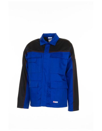 Bild Jacke Weld Shield, Gr. 48,kornblau/schwar z - PLANAM-5