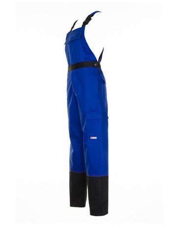 Bild Latzhose Weld Shield, Gr. 48,kornblau/sch warz - PLANAM-7