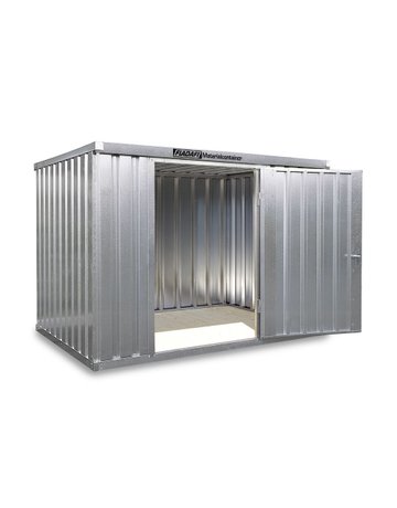 Bild Materialcontainer MC 1300 verzinkt, zerl egt, 3,00 m - Neutral-1