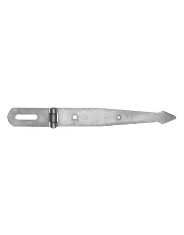 Bild Überfalle spitze Ausführu ng, 200mm hell verzinkt - POLLMANN-0