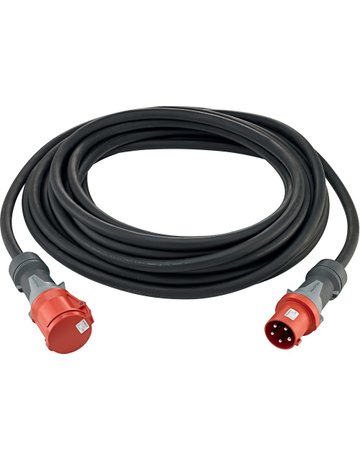 Bild CEE-Verlängerungskabel 10m H07RN-F5G4,0 32A IP44 mit Mennekes PowerTOPXtra Altho - Neutral-0