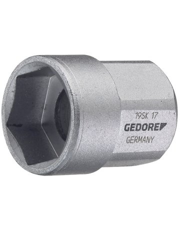 Bild Steckschlüsseleinsatz Antrieb 1/2""-sechskant außen Abtrieb 6-kant 16x26,5mm Ged - GEDORE-1