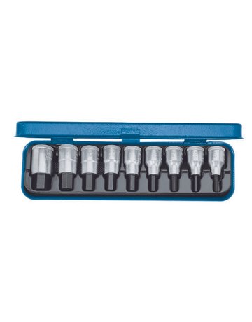Bild Schraubendrehereinsatz- Satz 1/2"" Innensechskant 3/16"" bis 5/8"" 9-teilig Gedo - GEDORE-0