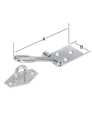 Bild Drahtüberfalle 80X22mm verzinkt VORMANN-1