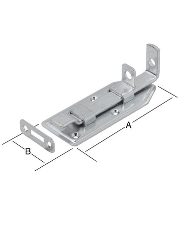 Bild Türschlossrieg gekröpft 120X56 ve VORMAN N - VORMANN-1