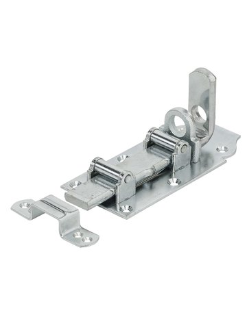 Bild Rollen-Schlossriegel 160x70 mm verzinkt - VORMANN-0