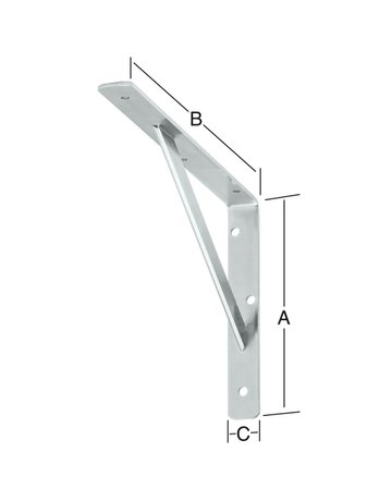Bild Stegkonsole verz. 400 x 250 mm Nr. 15940 0Z VORMANN-1
