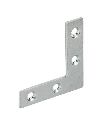Bild Möbel-Flachwinkel verz. 40mm Nr. 186040Z VORMANN-0
