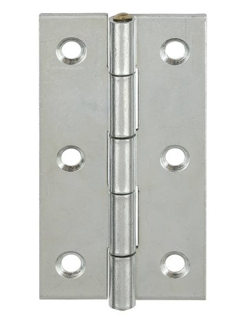 Bild DIN-Scharnier schmal 90X46 verzinkt VORMANN-0