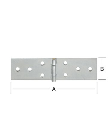 Bild DIN-Tischband breit 50X23 verzinkt VORMANN-1