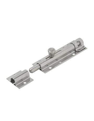 Bild Bolzen-Türschlossriegel 130x40mm,Edelsta hl V2A - VORMANN-0