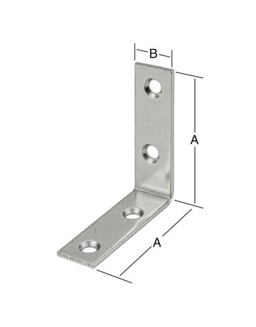Bild Stuhlwinkel 80x18 mm Edelstahl VORMANN-1