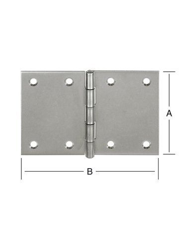 Bild Scharnier breit 50x75 mm Edelstahl VORMA NN - VORMANN-1