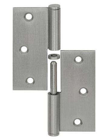 Bild Türscharnier 90X90 mm lks. RF - VORMANN-0