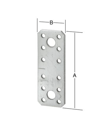 Bild Flachverbinder 100 x 35mm Vormann CE-1