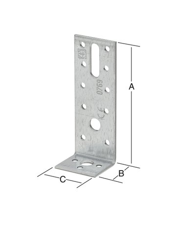 Bild Winkelverbind. 90x35x40mm send.vz., mit C E - VORMANN-1