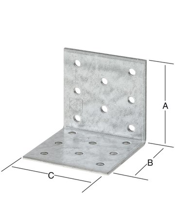 Bild Lochpl.wink. 80X80X80 sendvz., CE VORMAN N - VORMANN-1