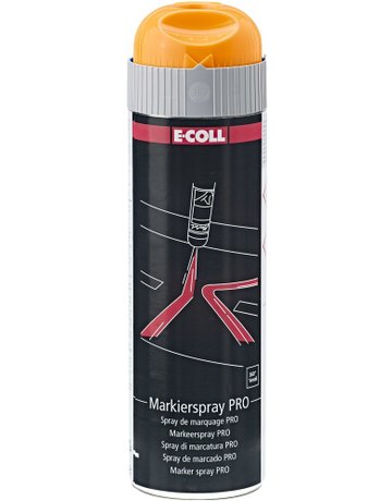 Bild PRO Markierspray 500ml orange E-COLL-0