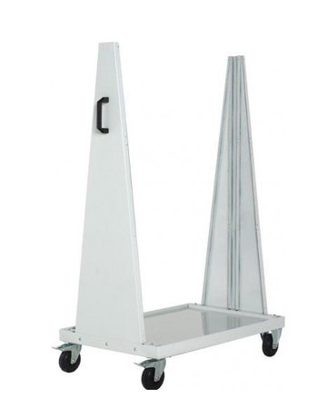 Bild Fahrwagen Rackplus mobil B1000xT650xH1600 mm RAL 7035 unbestückt für max. 6 Loch - bott-0